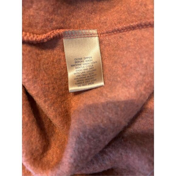 St John’s Bay Copper Zip Up Sweater Vest - Picture 6 of 7